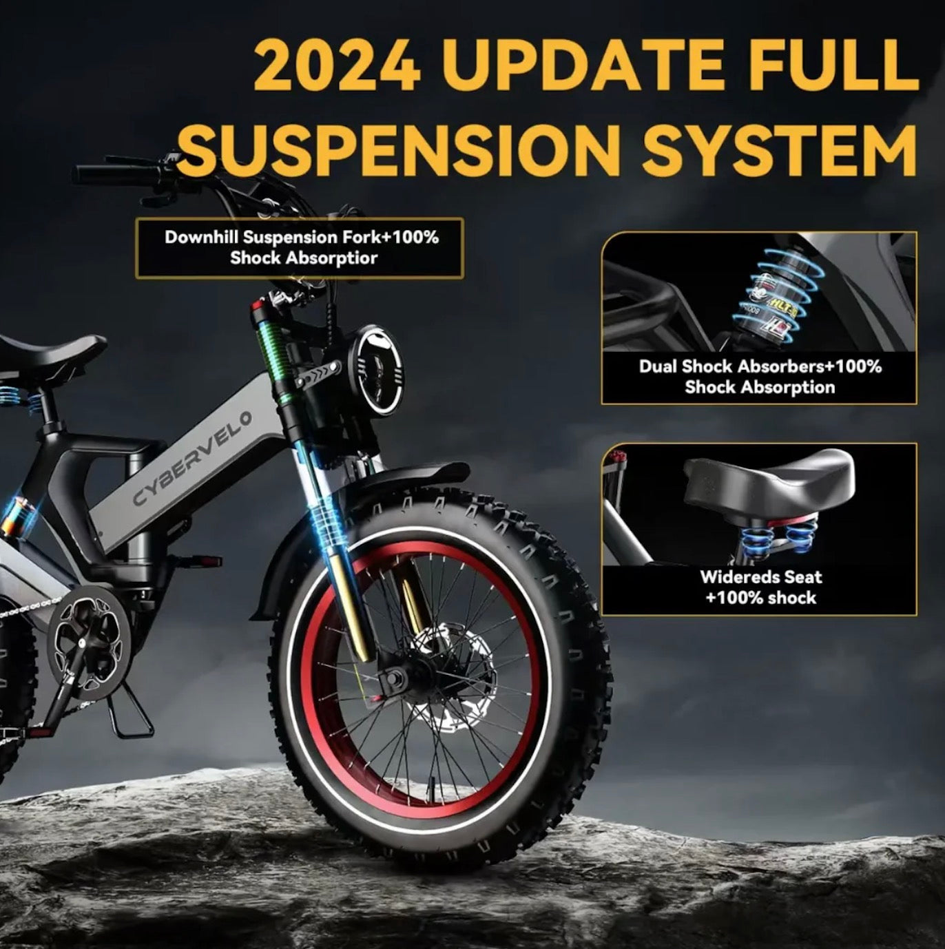 Cyber Bike 100Mile Range