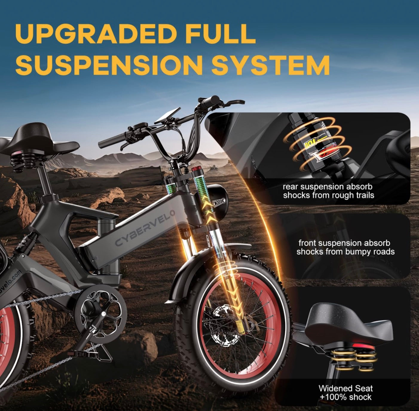 Cyber Bike 100Mile Range